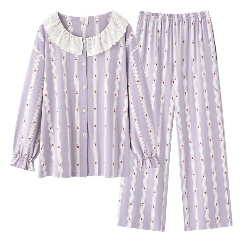 Classic Purple Pyjama Set