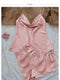 Satin Slip Top and Short Set - Pink