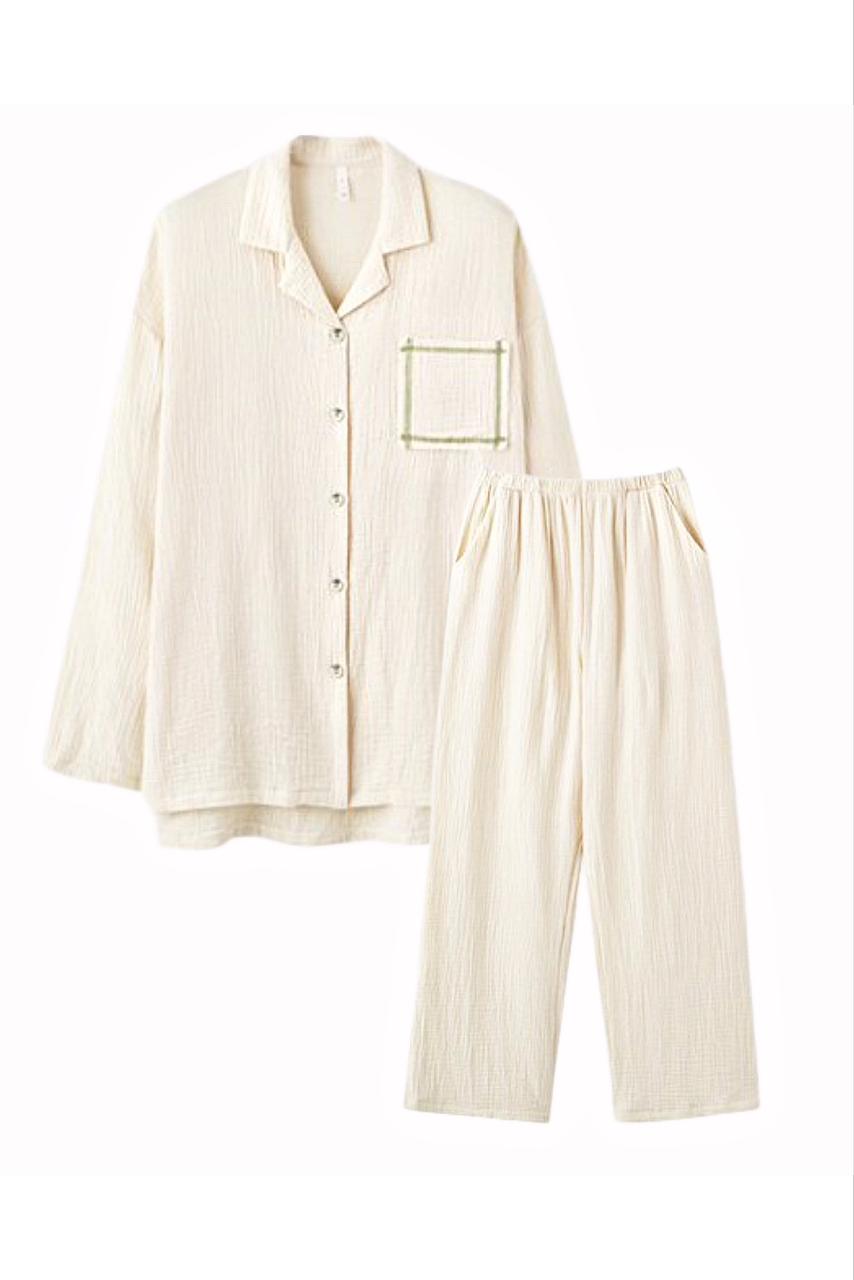 Premium Gauze Pyjama Set